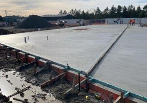 Rutherford Concrete pour